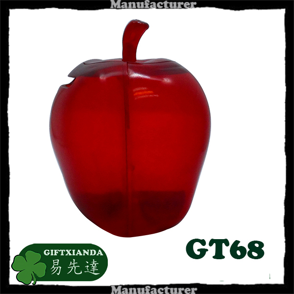 Apple shaped piggy coin bank