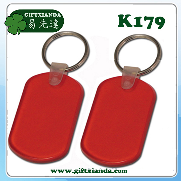 Soft PVC keychain key holder