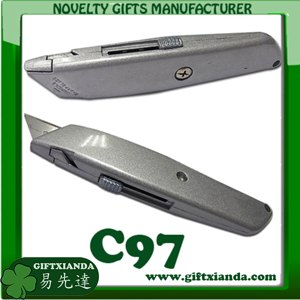 Zinc alloy utility cutter, Zinc Alloy utility knife, Quick release zinc alloy cutter knife, Retractable zinc alloy utility cutter knife, Blade retractable utility knife, Zinc alloy housing utility knife, Zinc alloy utility box cutter, Heavy duty zinc alloy utility cutter, box cutter