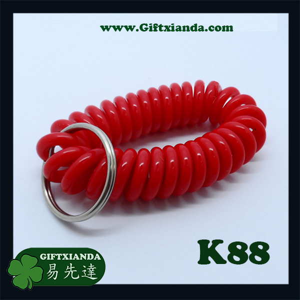 Wrist Coil key holder, Wrist key coil, , Coil key ring wristband, Coil bracelet key ring, Spiral wrist coil key ring, Casino spring coil key ring, Stretchy coil bracelet key ring, Stretchable bracelet key ring, Spiral wrist band key ring, Plastic coil keychain