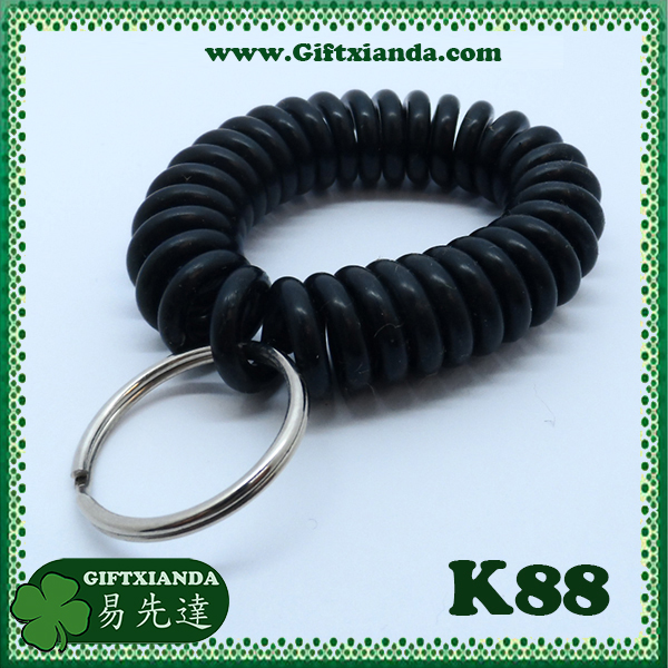 Wrist Coil key holder, Wrist key coil, , Coil key ring wristband, Coil bracelet key ring, Spiral wrist coil key ring, Casino spring coil key ring, Stretchy coil bracelet key ring, Stretchable bracelet key ring, Spiral wrist band key ring, Plastic coil keychain