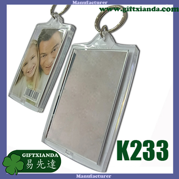 Clear Plastic paper insert keychain, ear plastic key chain with paper insert, Rectangular lens key ring, Keychain paper insert, Transparent photo insert key ring, Printed paper insert keychain, Restangular blank clear plastic photo key ring, Blank clear plastic key holder